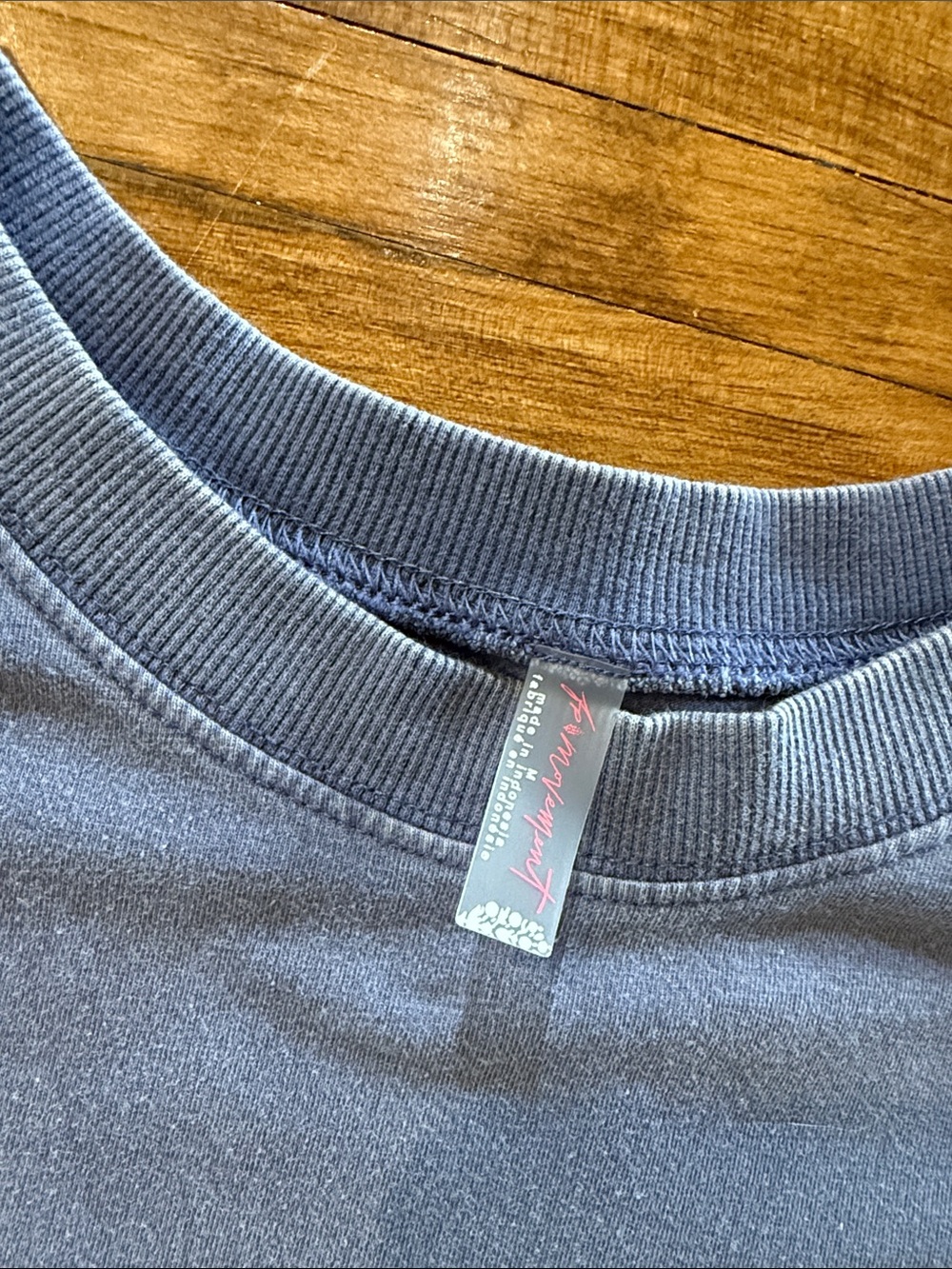 Free People Hot Shot Crossover Set Blue Sz Med (g17) - Picture 3 of 6